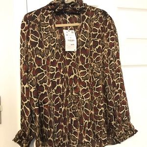 Snake Print ZARA size medium